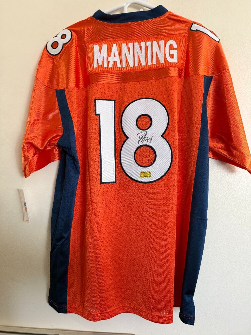 PEYTON MANNING SIGNED DENVER BRONCOS AUTOGRAPHED MITCH-NESS JERSEY w/COA XL 26-3